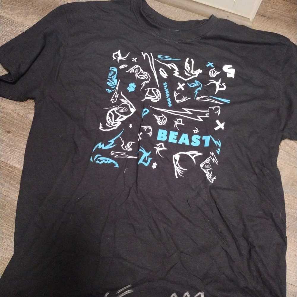 Mr Beast LTD T Shirt signed - image 1