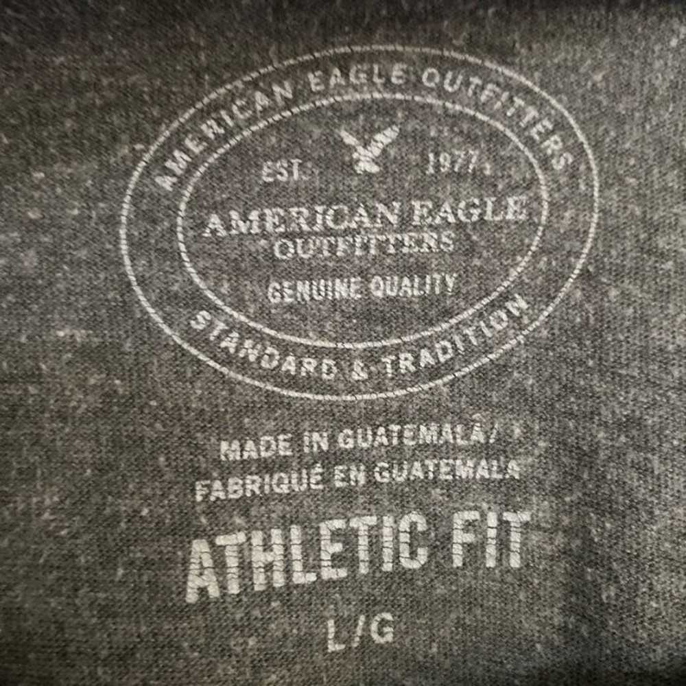 American Eagle Baseball T-Shirt 3/4 long sleeve S… - image 3