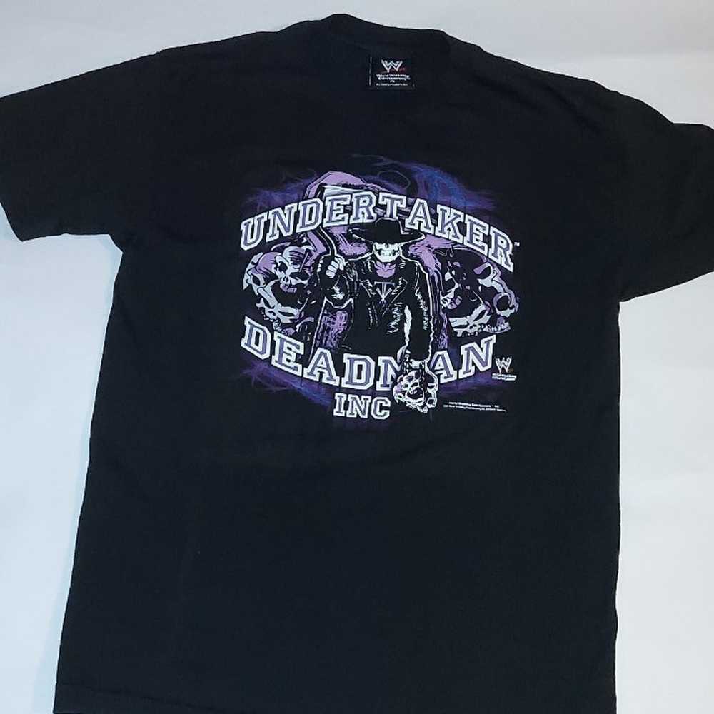 WWE Undertaker Deadman Inc Shirt Mens Black Size … - image 1