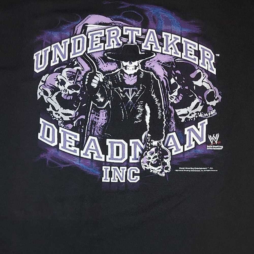 WWE Undertaker Deadman Inc Shirt Mens Black Size … - image 2