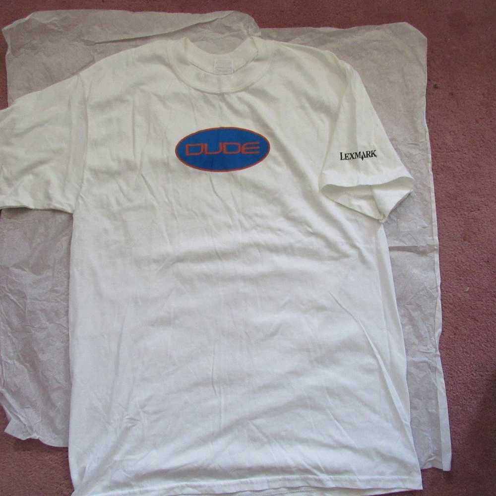 Dell ( DUDE) you're Getting A Dell T-shirt Vintag… - image 1