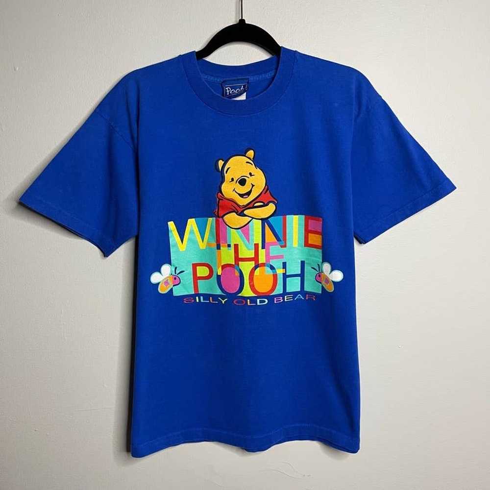 Vintage 1990s Winnie The Pooh T- Shirt "Silly Old… - image 1