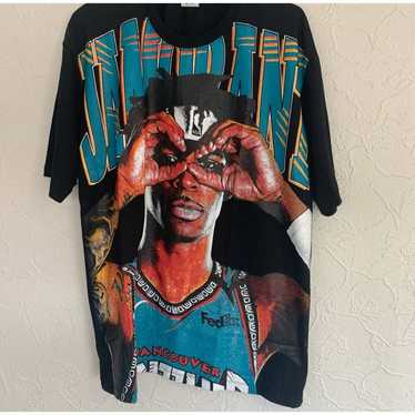 NEW WITH TAGS JA MORANT AOP ALL OVER PRINT CUT & S