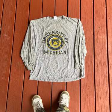 Vintage university of Michigan long sleeve - image 1