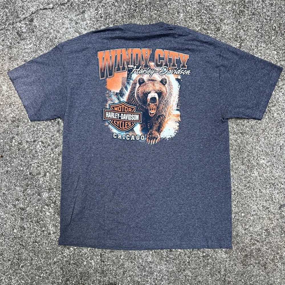 Harley Davidson Cycles Windy City Bear Chicago Gr… - image 1