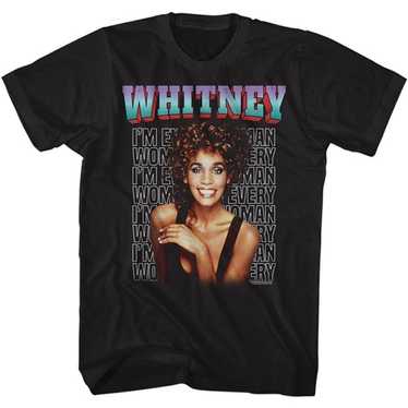 EVERY WOMAN STACKED WHITNEY HOUSTON MENS LIGHTWEIG