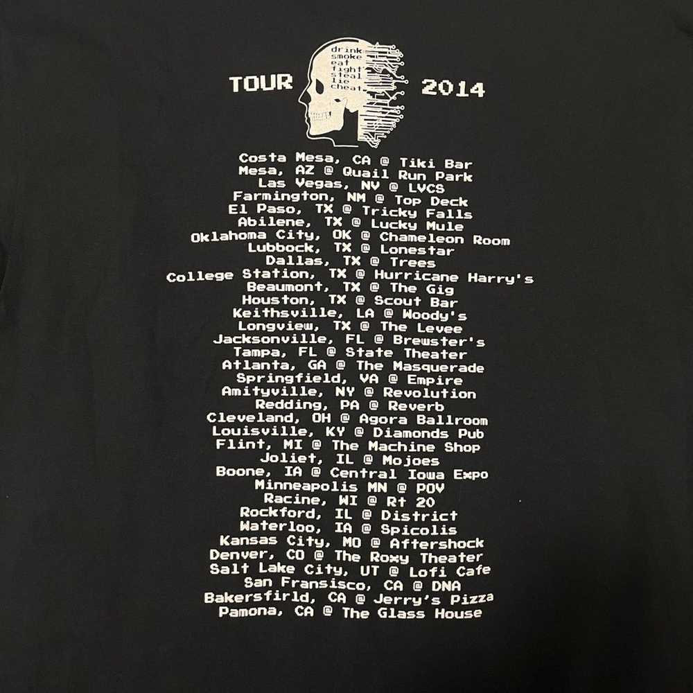 Powerman 5000 Tour shirt 2014 - image 3