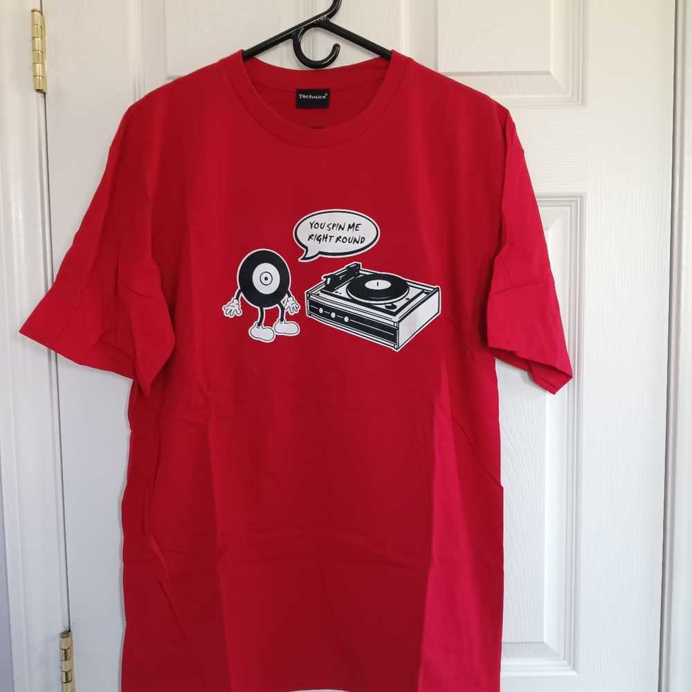 TECHNICS DJ T SHIRT MENS SIZE XL - image 1