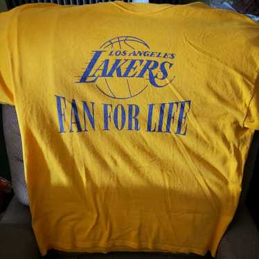 LAKERS FAN FOR LIFE T-SHIRT