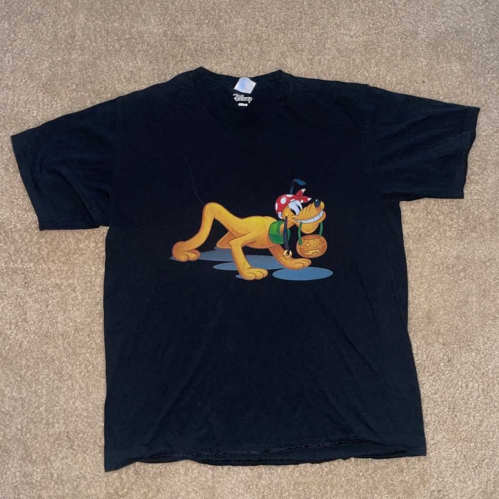 Disney Halloween Pluto Pirate T-Shirt - image 1