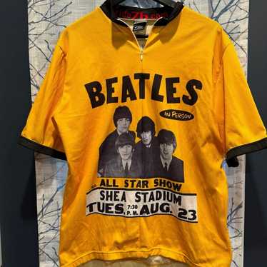 Beatles Cycling Jersey Here They Come The Fabulou… - image 1
