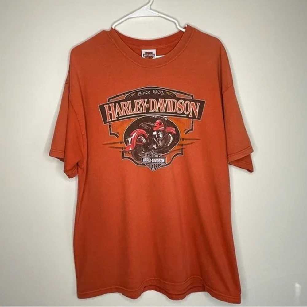 Harley Davidson Vintage Bloomington Indiana T-Shi… - image 1