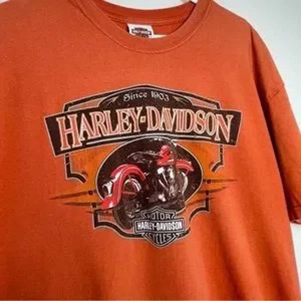 Harley Davidson Vintage Bloomington Indiana T-Shi… - image 2