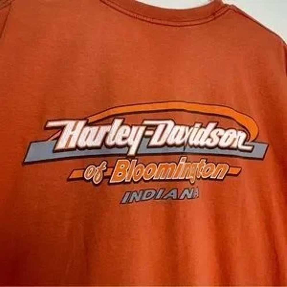 Harley Davidson Vintage Bloomington Indiana T-Shi… - image 4