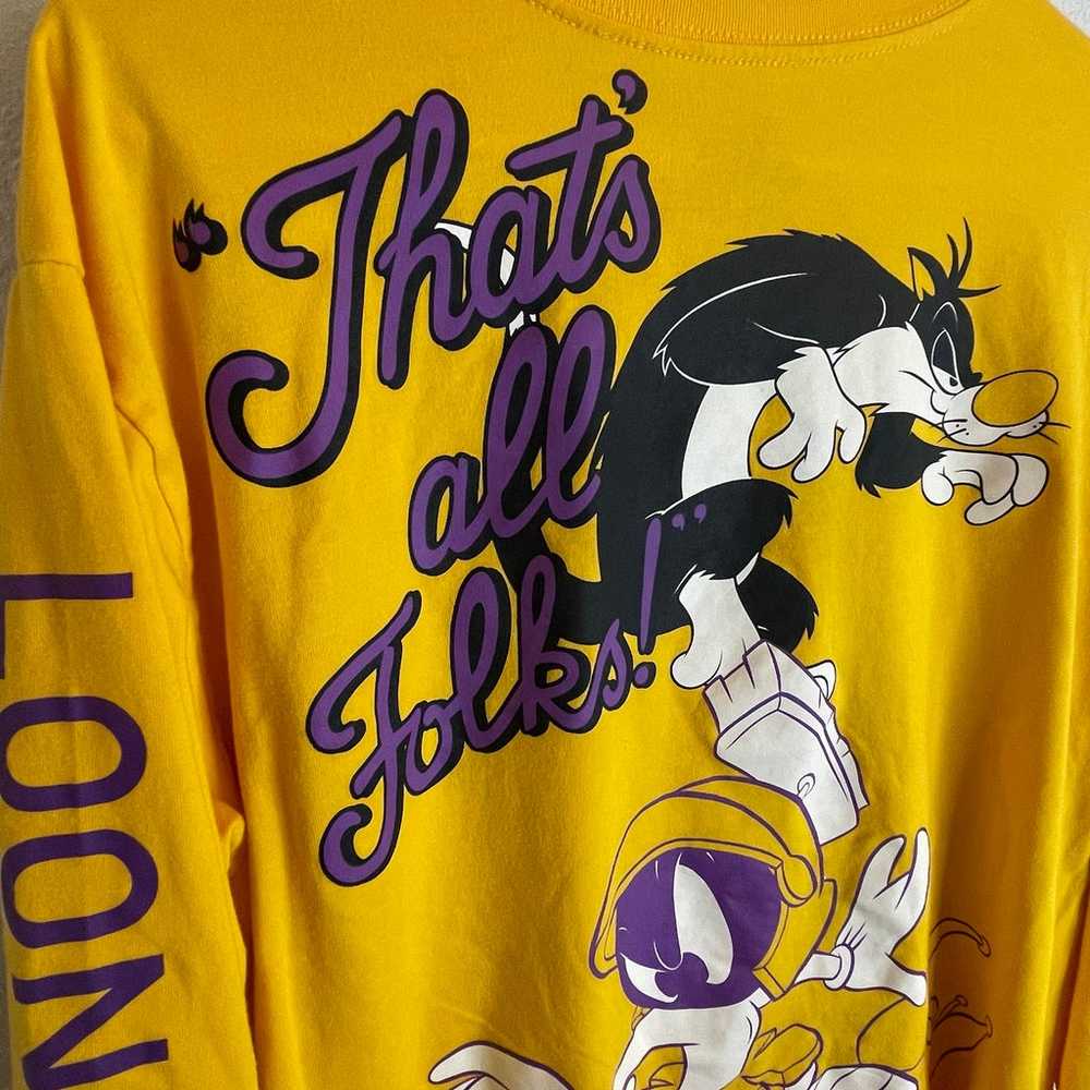 Looney Tunes Tee XL | Yellow graphic characters l… - image 7