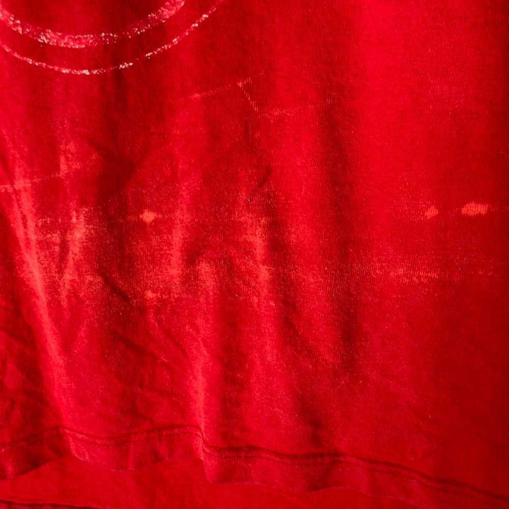 Vintage single stitch Detroit red wings t shirt t… - image 4