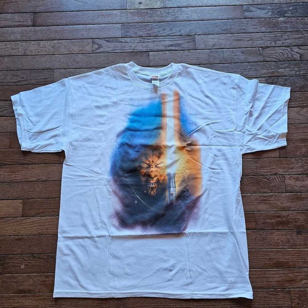 Vintage Star wars darth maul t shirt - image 1