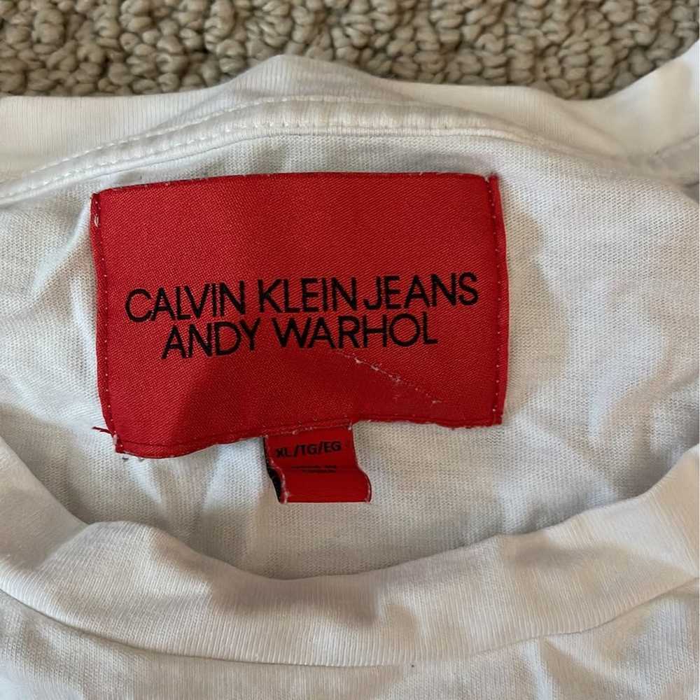 Calvin Klein X Andy Warhol Printed Racerback Bra