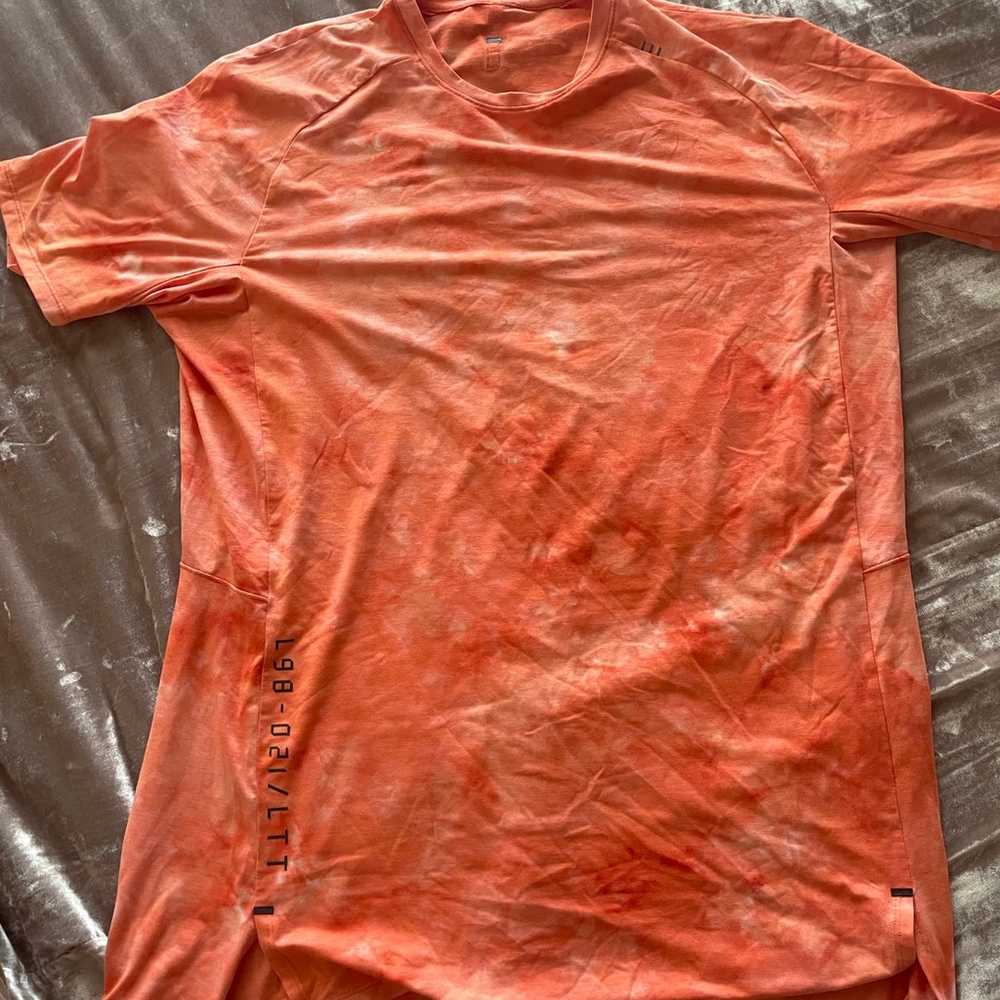 Like new lululemon orange tie dye extra large shi… - image 1