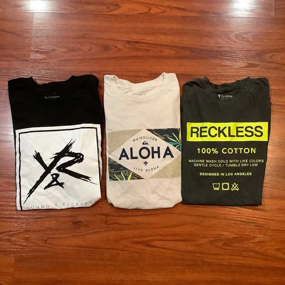 YOUNG&RECKLEES  QUIKSILVER SHIRTS XL - image 1