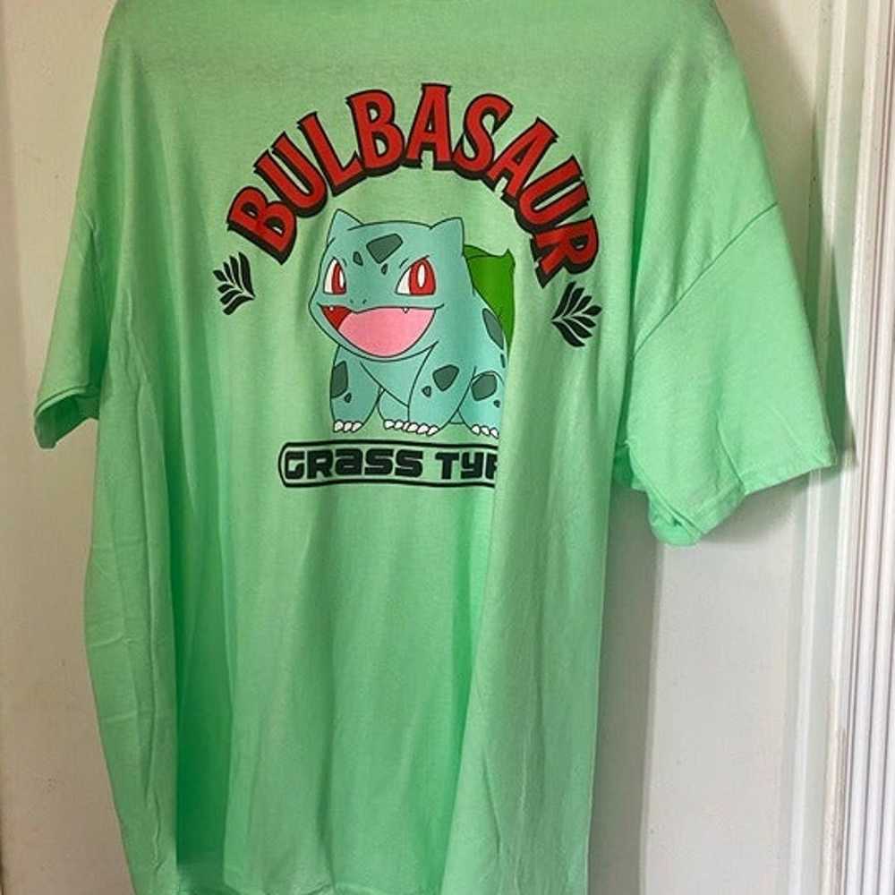Pokemon Bulbasaur Grass Type T-Shirt (Size XL) - image 1