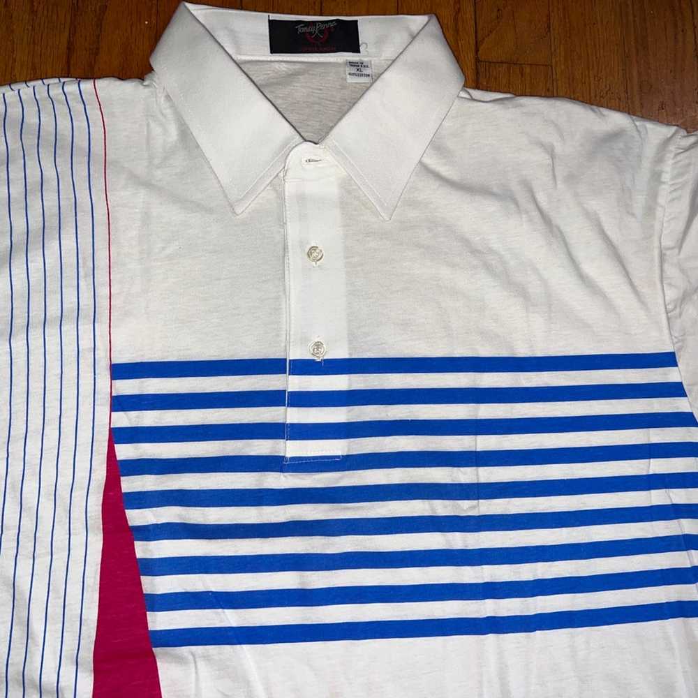 toney pennA polo golf shirt vintage men’s Xl - image 3