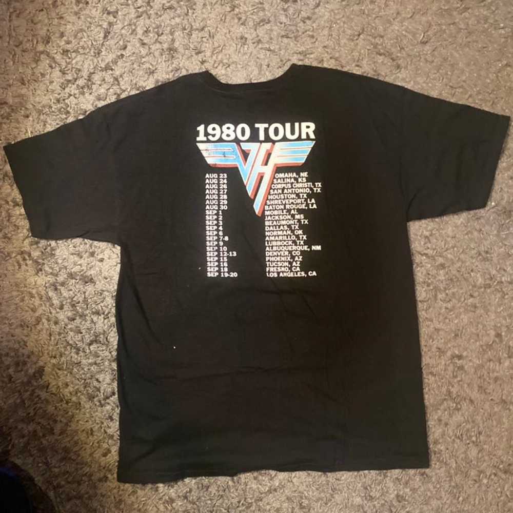 Van Halen 1980 Tour Tee - image 3