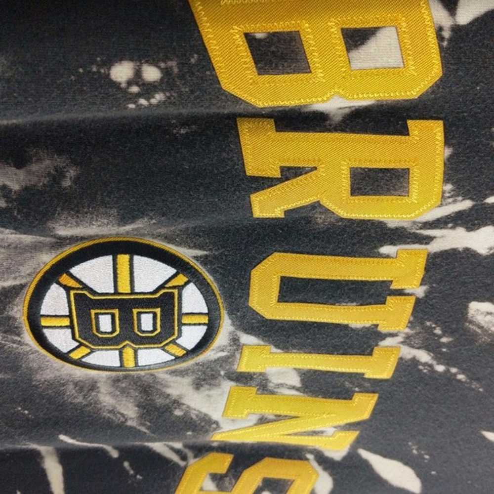 Bruins Hockey embroidered tie dye T-shirt XL - image 5