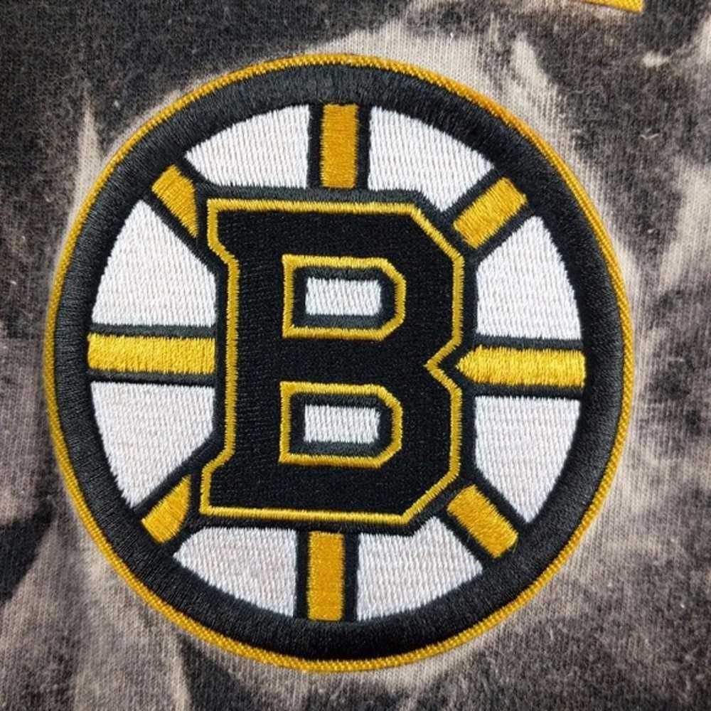 Bruins Hockey embroidered tie dye T-shirt XL - image 6