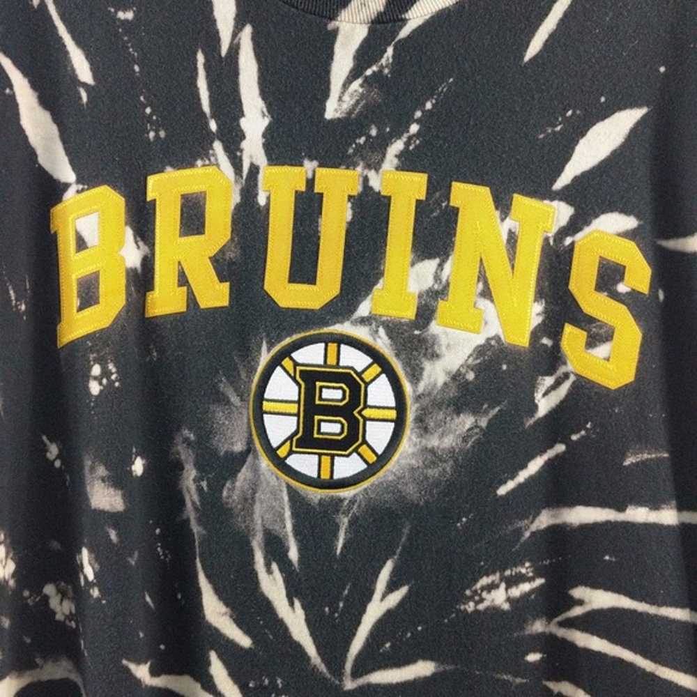 Bruins Hockey embroidered tie dye T-shirt XL - image 7