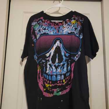 Vintage Y2K Mens The Mountain Skulls Tank Top - XL