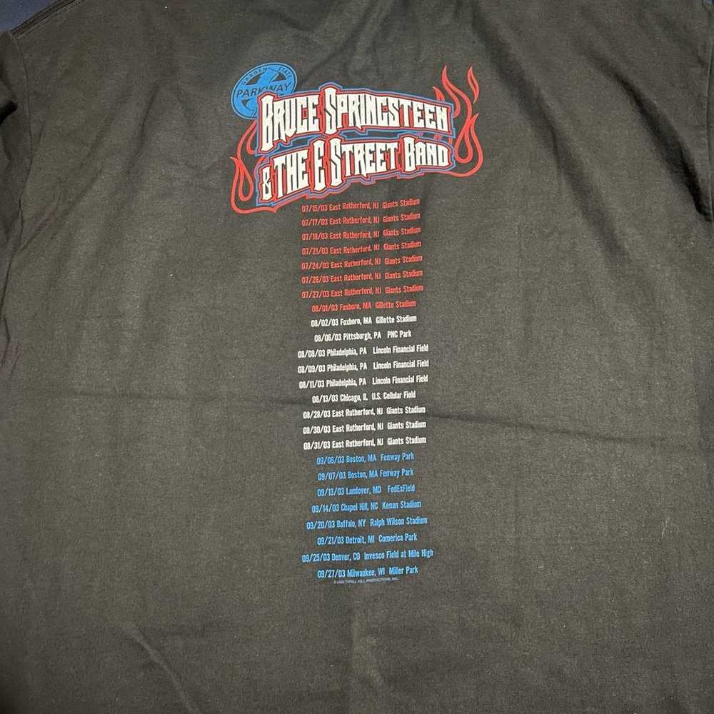 Bruce Springsteen & The E Street Band Concert Tee… - image 2