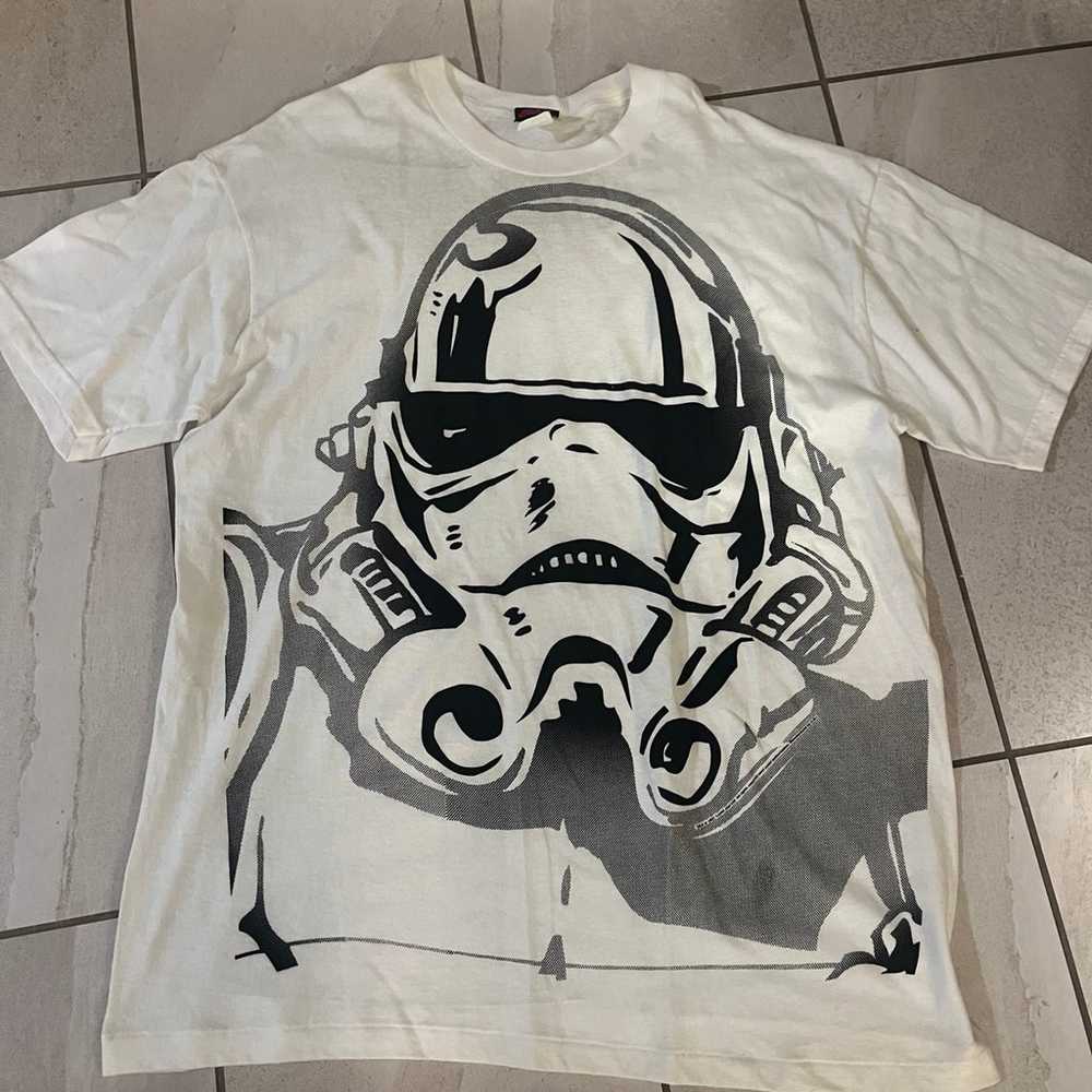 1997 Star Wars full front stormtrooper tshirt - image 2