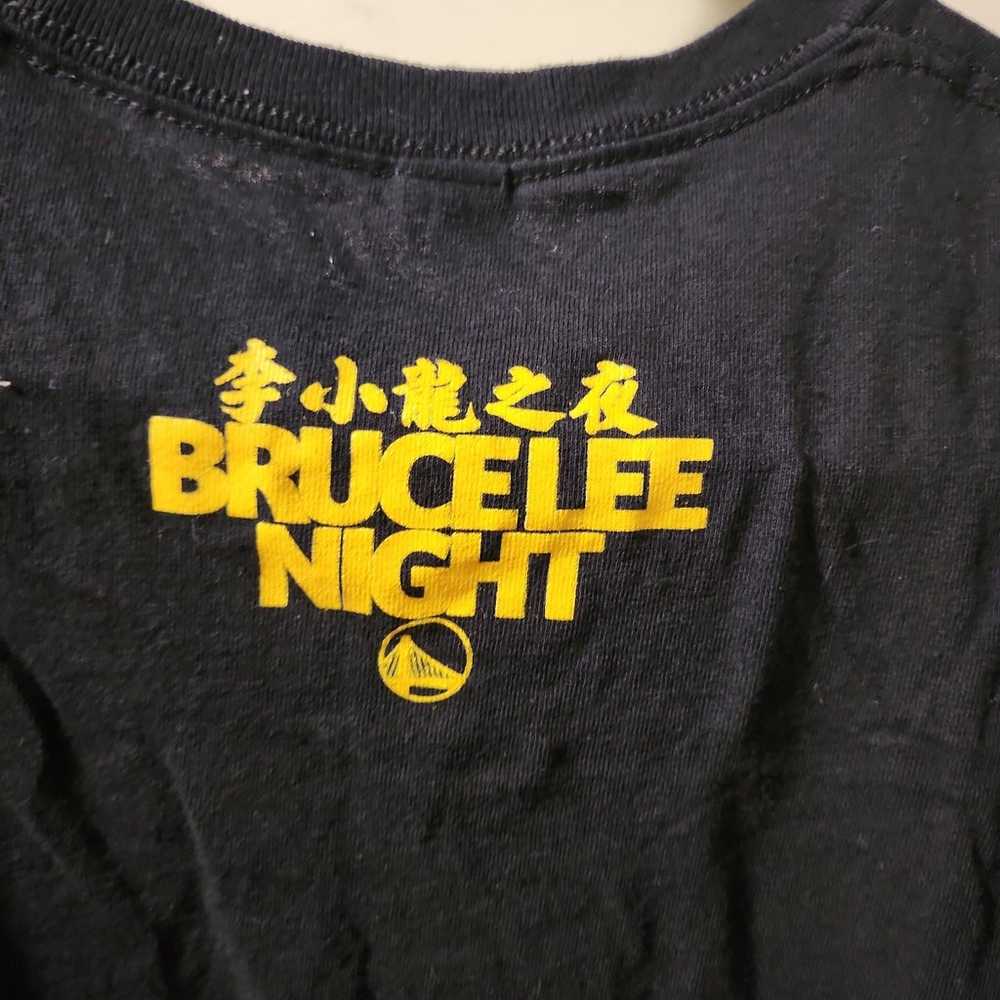 Golden State Warriors Bruce Lee T Shirt. XL SGA 2… - image 4