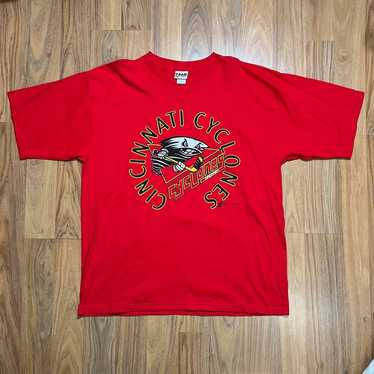 Vintage 90s Cincinnati Cyclones IHL Hockey Team Re