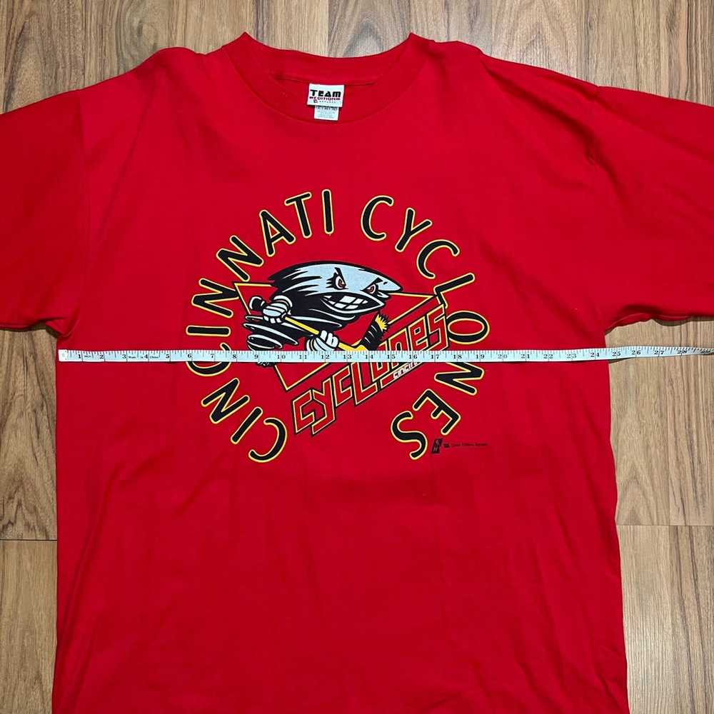 Vintage 90s Cincinnati Cyclones IHL Hockey Team R… - image 5