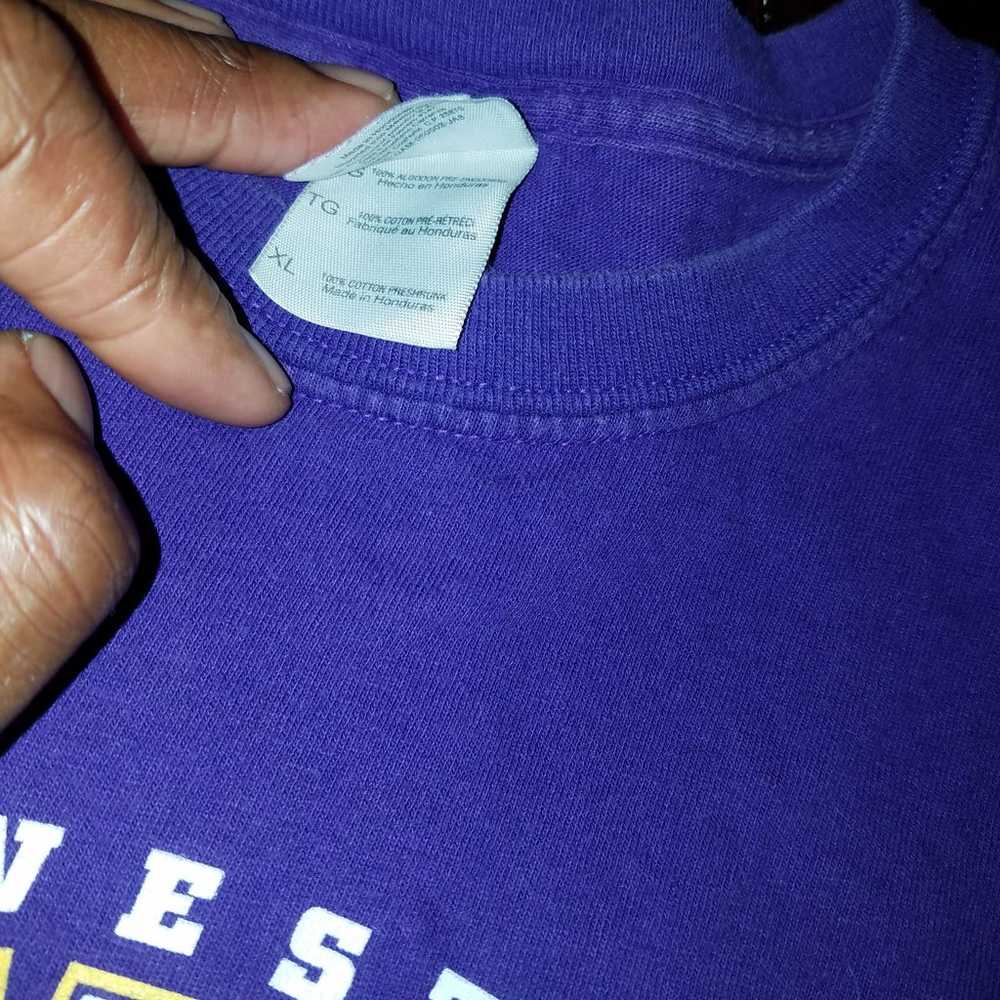 Rare Vintage Lakers Purple T Shirts - image 6