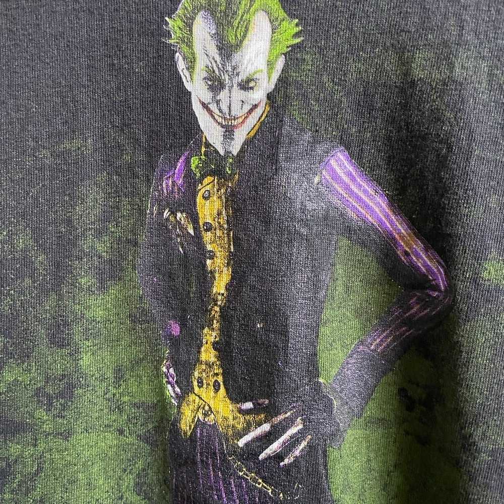 Vintage Batman Arkham Asylum Joker Black Graphitt… - image 3