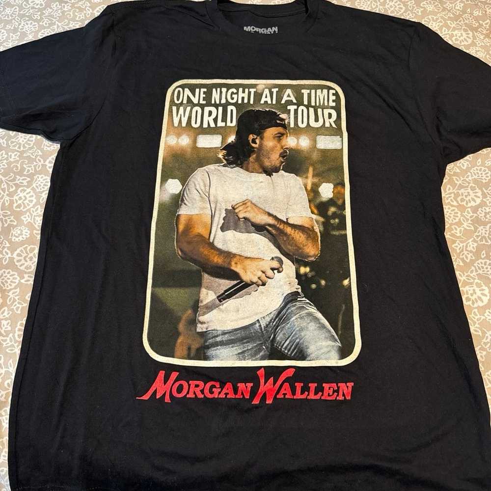 Morgan Wallen World Tour T shirt XL - image 1