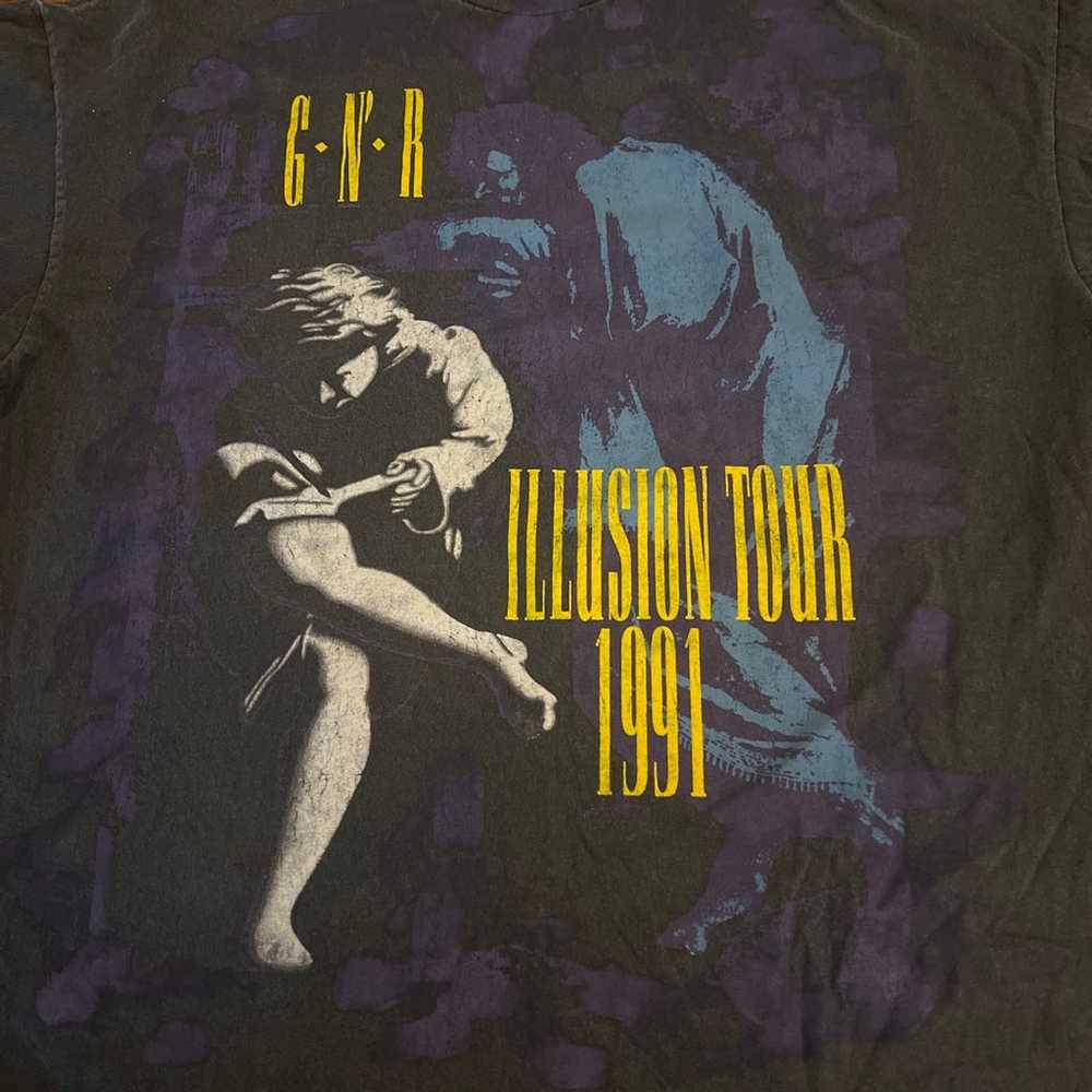 Guns N’ Roses  Illusion Tour T-shirt Sz 2Xl - image 2