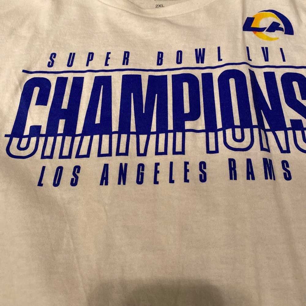 LA Rams Super Bowl LVI champions shirt - image 2