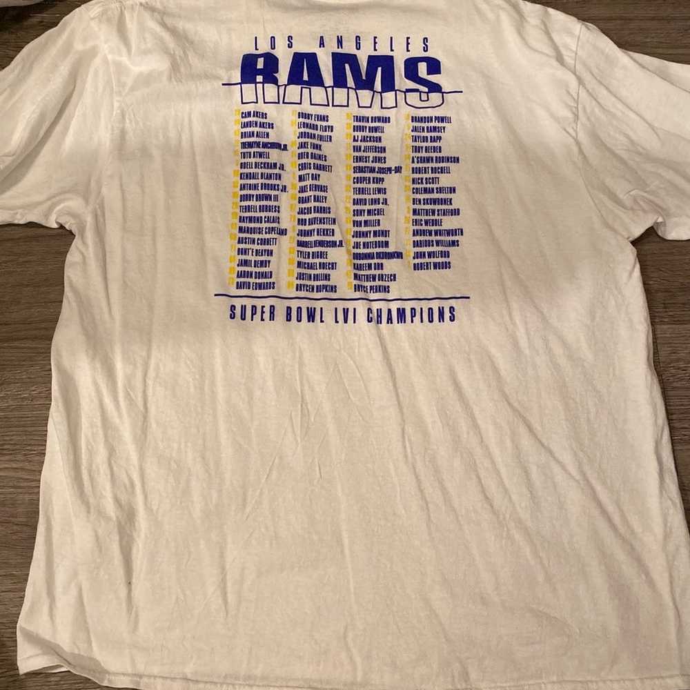 LA Rams Super Bowl LVI champions shirt - image 5