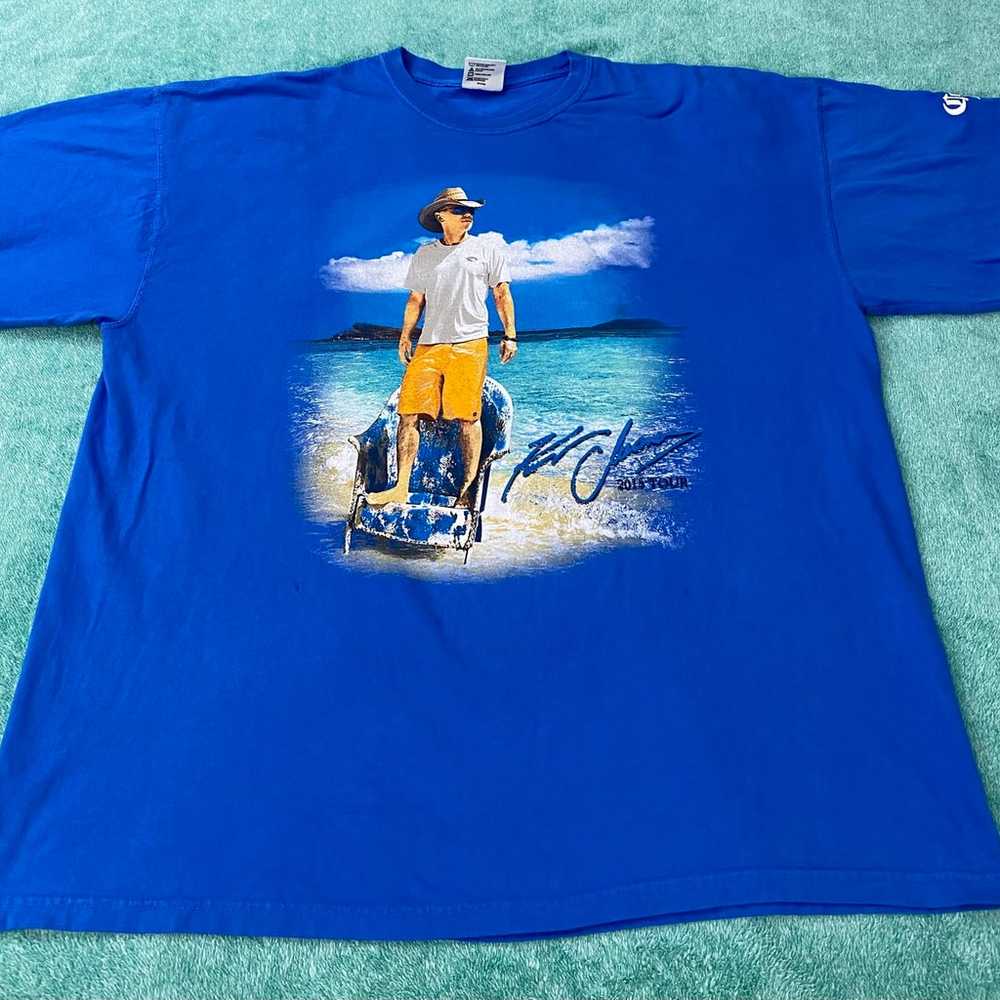 Kenny Chesney 2XL 2015 Concert Tour  Shirt Corona… - image 1
