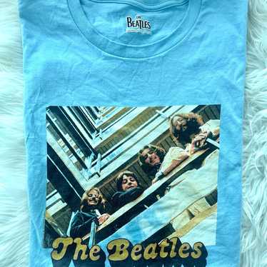 Retro Beatles 67-70 Album Cover Baby Blue T-Shirt! - image 1
