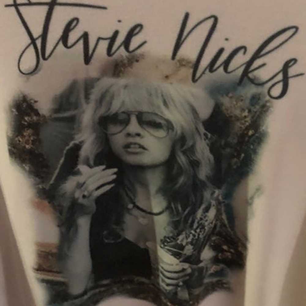 Stevie Nicks BNWOT Mens 2XL Graphic Raglan Tee - image 2