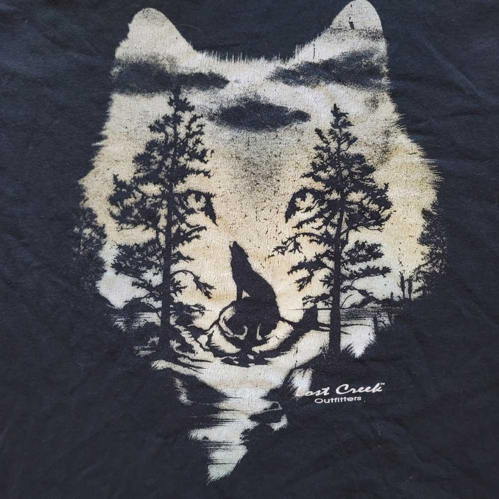 Lost Creek Outfitters Wolf tShirt - image 2