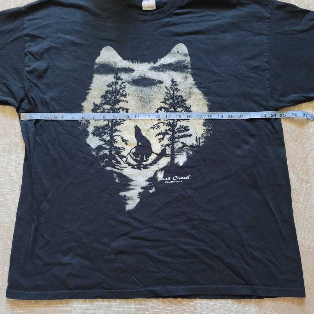 Lost Creek Outfitters Wolf tShirt - image 4