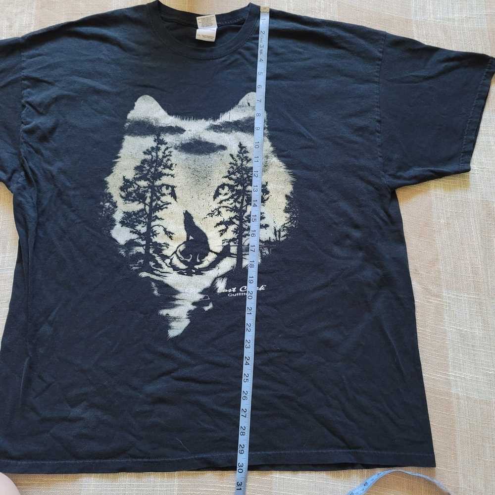 Lost Creek Outfitters Wolf tShirt - image 5