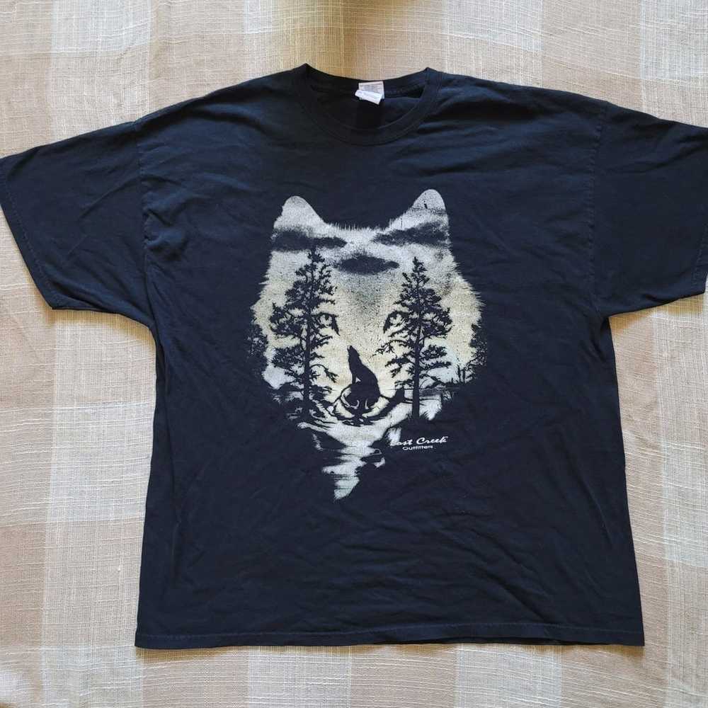 Lost Creek Outfitters Wolf tShirt - image 7