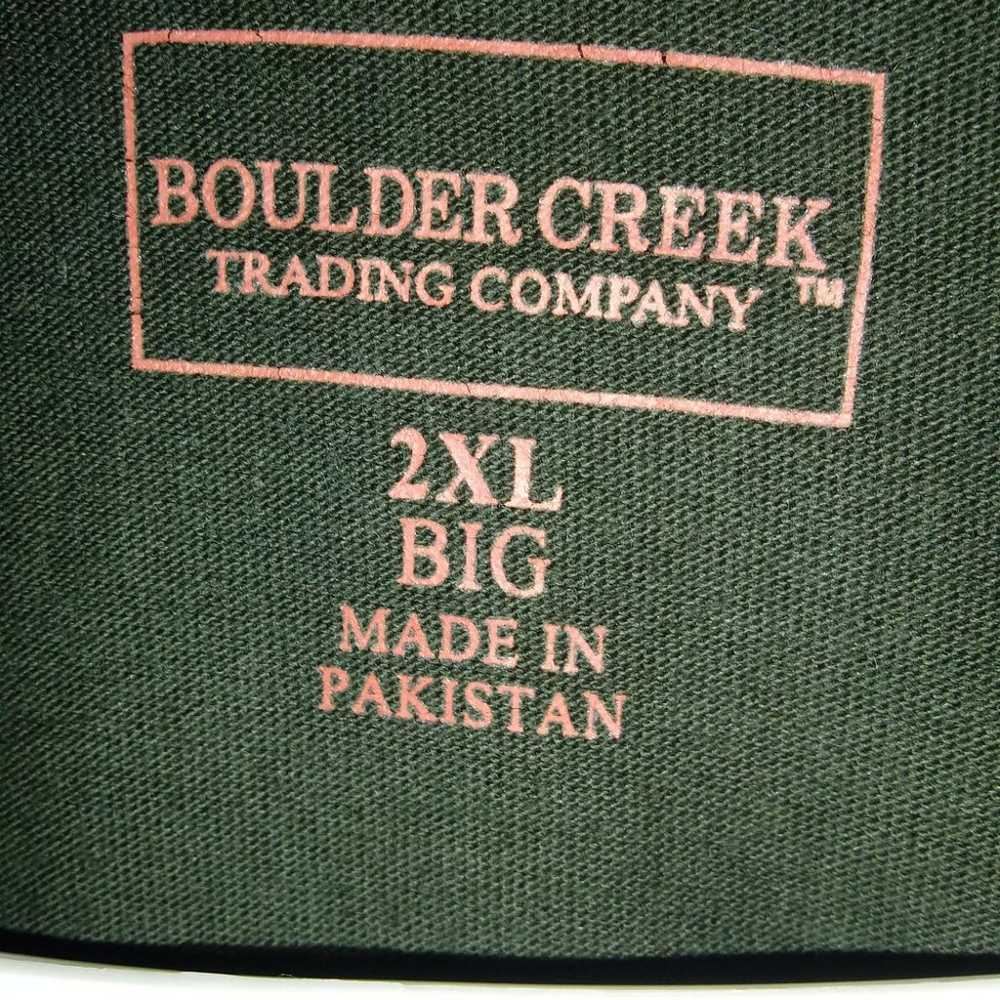 Boulder creek 2 dark green mens shirts 2 - image 2